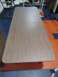 2 MECCO FOLDING  BANQUET TABLES