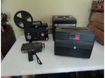Movie Camera Lot - Kodak, Keystone