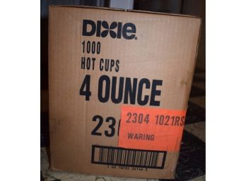 1000 4 Oz Dixie Hot Cups