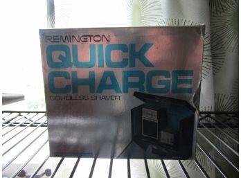 Remington Quick Chard Cordless Shaver