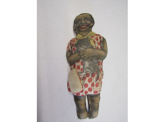 Rare Vintage Diana Aunt Jemimas Little Girl - Stuffed Doll