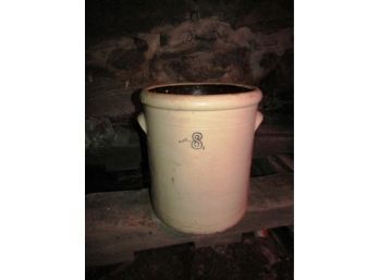 Vintage8 Gallon Stoneware Crock