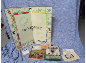1952 Monoply Game