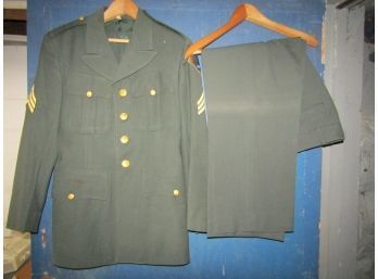 US Army Dress Uniform Pant Jacket Patches