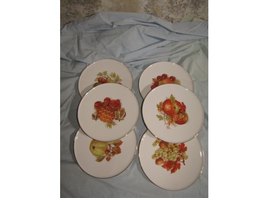 6 - 8' Fruit Plates Bavaria Germany