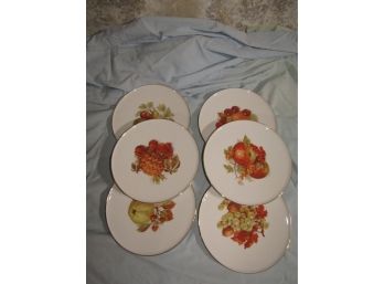 6 - 8' Fruit Plates Bavaria Germany