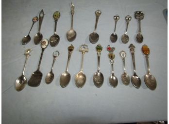 Souvenir Travel Spoon Lot