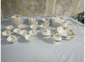 Myott 'harvest' Ironstone China Set - Bowls, Plates, Platters, Cups, Creamer
