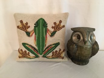 Owl And The Frog