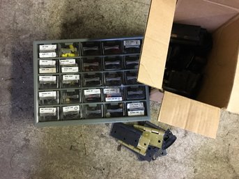Storage Organizer And Box Of Hardware