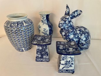 Blue & White Ceramic Decor