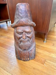 Carved Wood  Statue