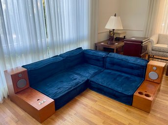 Pottery Barn Teen Couch With Speakers