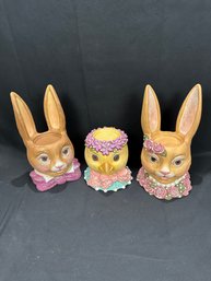 Easter Pillar Candle Holders