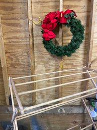 Drying Rack & Wreath
