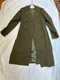 Marine  Dress Coat
