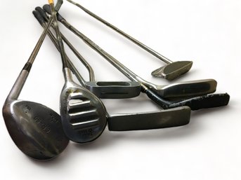 Variety Of Brands Of  Golf Clubs And Irons