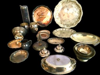 Assorted Silver Plate Sailing Trophies - Group 5