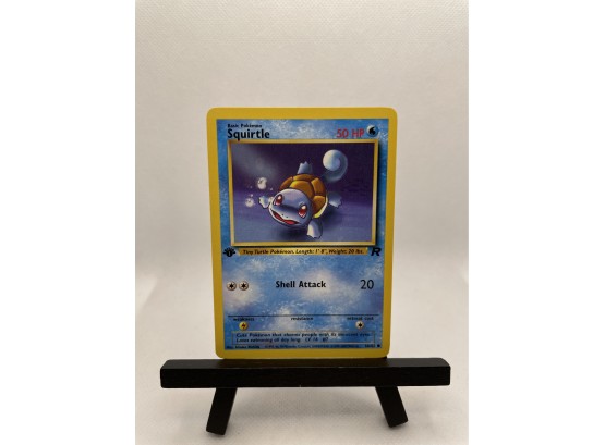 Pokemon 1ST EDITION Squirtle (Rocket)