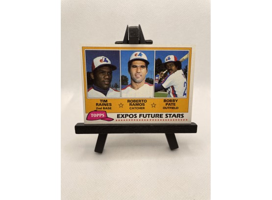 Topps 1981 Future Stars Expos Andre Dawson Rookie