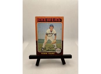 Topps 1975 Robin Yount Rookie