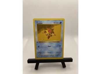 Pokemon 1st Edition Staryu LIGHT STAMP