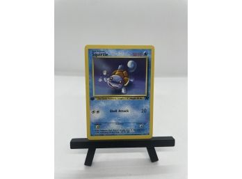 Pokemon Squirtle 1st Edition THICK STAMP Rocket