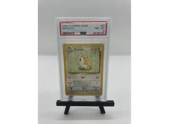 Pokemon Raticate PSA 8 NM-MT