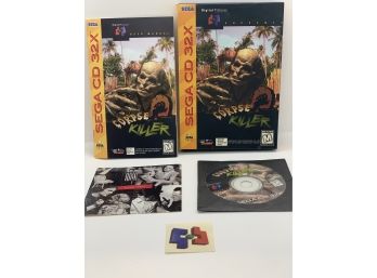 Sega CD 32 X Corpse Killer Complete In Box