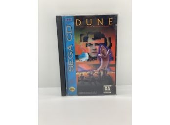 Sega CD Dune With Registration