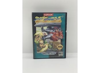 Sega Genesis Street Fighter II Special Champion Edition