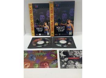 Sega CD 32X Night Trap Complete In Box