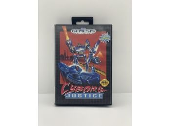 Sega Genesis Cyborg Justice