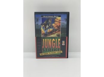 Sega Genesis Jungle Strike The Sequel To Desert Strike
