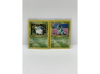 Pokemon 1st Edition Nidoran And Nidoqueen