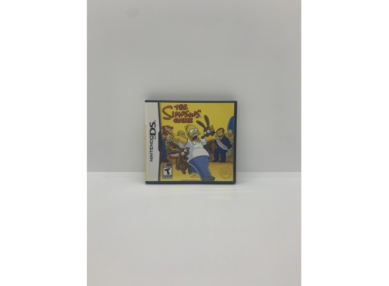 Nintendo Ds The Simpsons Game