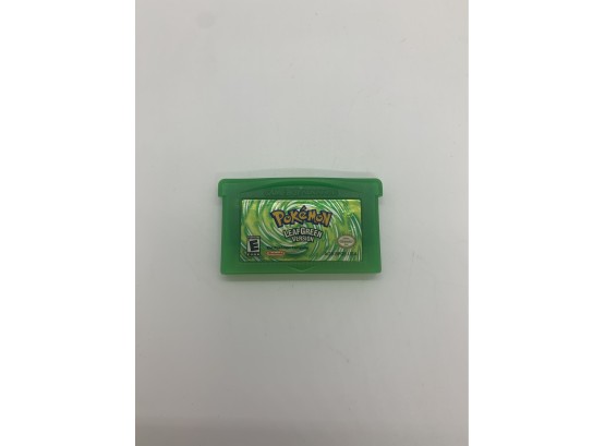Game Boy Advanced Pokemon Leaf Green Authentic