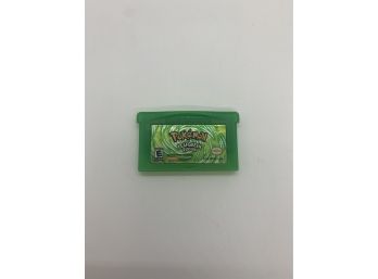 Game Boy Advanced Pokemon Leaf Green Authentic