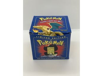 Pokemon Charizard Limited Edition 23k Gold Plated Card SEALED