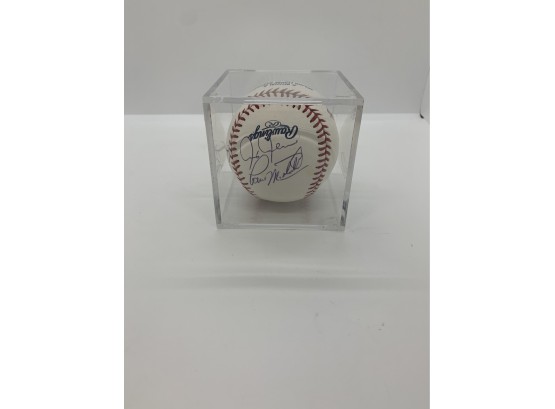 Yankees Signed Baseball Old Timers