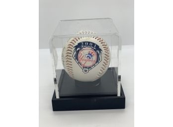 2001 Yankees STAMPED Signatures Ball