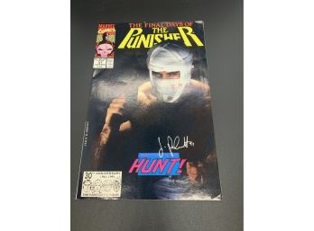 The Punisher Final Days Part Five SIGNED By Jimmy Palmiotti