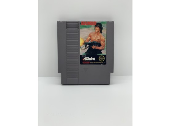 NES Rambo CLEANED, TESTED AND WORKING