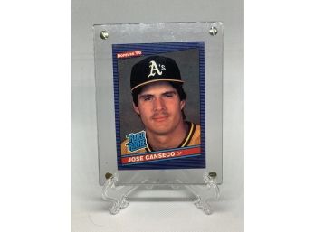 Jose Canseco Donruss Rated Rookie