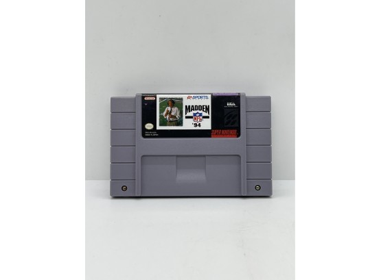 SNES Super Nintendo Madden 94