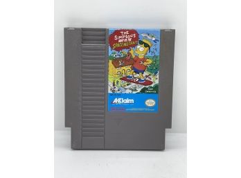 NES The Simpsons Bart V The Space Mutants