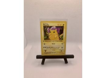 Pokemon Grail 1st Edition PIKACHU LIGHT STAMP SUPER RARE LP