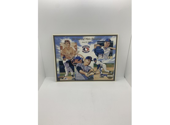 Mets 1992 Upper Deck Limited Edition Poster