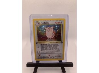 Pokemon 1st Edition Clefable Holo