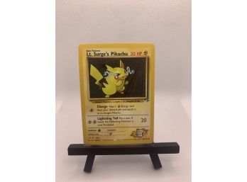 Pokemon Lt. Surge's Pikachu